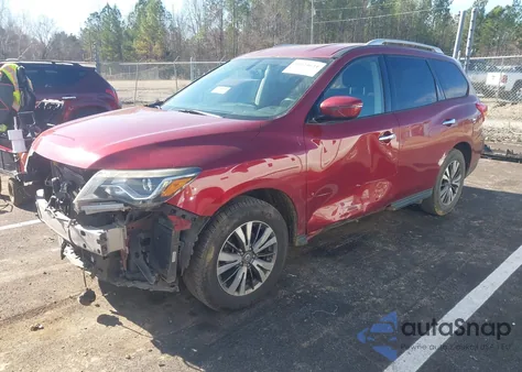 2019 Nissan Pathfinder Sv из США, поврежденный, VIN 5N1DR2MN6KC595507